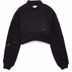 Aritzia Wilfred⎜GOULAINE SWEATER⎜BLACK